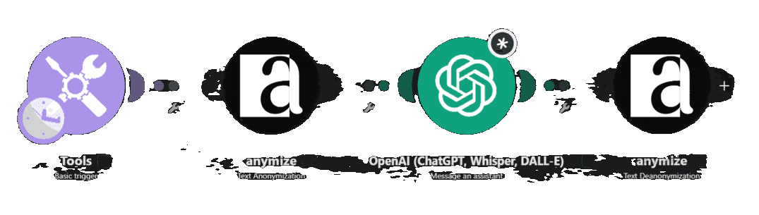 anymize Make.com Workflow